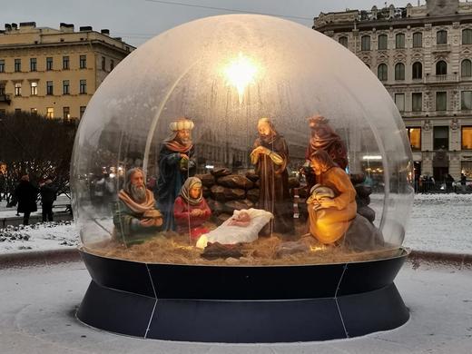 Вертеп перед Казанским собором